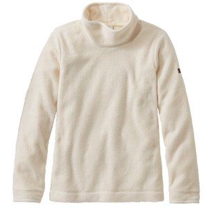 L.L. Bean Cozy Cottage Fleece, Funnelneck Pullover